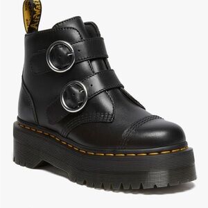 Dr. Martens Black Platform Boots